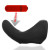 Hunkyjunk Buzzfuck Cock & Ball Sling with Taint Vibrator, Tar Ice