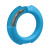 OptiMALE FlexiSteel Silicone with Metal Core Cock Ring, 43mm, Blue