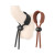 Nasstoys Cock Loops Adjustable Cock Ties, Brown & Black