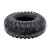 Perfect Fit Ribbed Ring, Black