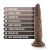 Dr. Skin Silicone Dr. Carter Realistic 7 Inch Posable Dildo, 7.0 Inch Insertable, 1.5 Inch Max Width, Brown Dr. Skin Silicone Dr. Carter Realistic 7 Inch Posable Dildo, 7.0 Inch Insertable, 1.5 Inch Max Width, Brown