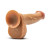Dr. Skin Silicone Dr. Phillips Thrusting Dildo, 6.5 Inch Insertable, 1.75 Inch Max Width, Tan