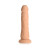 Easy Riders 7 Inch Silicone Dildo, 6.5 Inch Insertable, 1.7 Inch Max Width, Light Skin