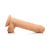 Easy Riders 7 Inch Silicone Dildo with Balls, 6.5 Inch Insertable, 1.6 Inch Max Width, Light Skin