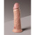 King Cock Elite 8 Inch Realistic Dual Density Silicone Dildo With Suction Cup, Beige