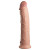 King Cock Elite 11 Inch Realistic Dual Density Silicone Dildo With Suction Cup, Beige