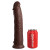 King Cock Elite 11 Inch Realistic Dual Density Silicone Dildo With Suction Cup, Brown