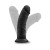 Ruse Jammy Realistic 8 Inch Silicone Dildo, 7.5 Inch Insertable, 2.0 Inch Max Width, Black