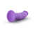Ruse Jammy Realistic 8 Inch Silicone Dildo, 7.5 Inch Insertable, 2.0 Inch Max Width, Purple