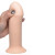 Squeeze-It Squeezable Thick Phallic Dildo, 6.4 Inch Insertable, 2.0 Inch Max Width, Light Skin