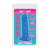 Suga-Daddy 5.5 Inch Silicone Dildo, Blue