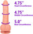 The Locksmith by FUKENA - Posable Realistic Dual Density Silicone Dildo with Balls & Suction Cup, 6.5 Inch Insertable, 1.6 Inch Max Width, Light Skin