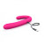 Dorcel Orgasmic Double Do Rechargeable Thrusting & Vibrating Double Dildo, Pink