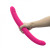 Dorcel Orgasmic Double Do Rechargeable Thrusting & Vibrating Double Dildo, Pink