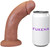 The Introvert by FUKENA - Posable Realistic Dual Density Silicone Dildo with Suction Cup, 6.75 Inch Insertable, 1.9 Inch Max Width, Medium Skin