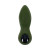 Gender X My Secret Garden Rechargeable Vibrating Silicone Anal Plug with Remote, Green