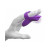 Fantasy For Her Rechargeable Adjustable Silicone Her Finger Vibe, Purple