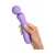 Fantasy For Her Duo Wand Massage-Her Rechargeable Silicone Dual-Ended Vibrator, Purple