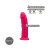 SILEX-D The Original Model 2 Dildo, 6 Inch Total Length, 5.75 Inch Insertable, 1.5 Inch Max Width, Pink