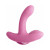 3Some Rock n' Grind Dual Stimulation Silicone Vibrator, Pink 3Some Rock n' Grind Dual Stimulation Silicone Vibrator, Pink