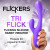 Flickers Tri-Flick Flicking Silicone Rabbit Vibrator Flickers Tri-Flick Flicking Silicone Rabbit Vibrator