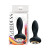 Goddess Diamond Vibrating Plug, Black