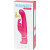 Happy Rabbit G-Spot Rechargeable Silicone Rabbit Vibrator, Pink
