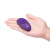 Together Couples Toy Remote-Controlled Dual Ended Rabbit Vibrator, Purple