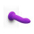 Together Duo Silicone 2-Piece 5 Inch & 7 Inch Dildo and Harness Set, Purple