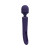 VIVE KIKU Rechargeable Double Ended Wand with Innovative G-Spot Flapping Stimulator, Purple