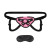 Lux Fetish Neoprene Strap-On Harness, Pink