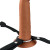 Fantasy X-Tensions Elite Hollow Silicone Strap-On, 7.0 Inch Insertable, Brown