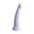 Dillio Platinum Collection Slim Seven 7 Inch Silicone Dildo, 7.0 Inch Insertable, 1.4 Inch Max Width, Purple