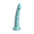 Dillio Platinum Collection Slim Seven 7 Inch Silicone Dildo, 7.0 Inch Insertable, 1.4 Inch Max Width, Teal
