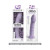 Dillio Platinum Collection Super Eight 8 Inch Silicone Dildo, 7.5 Inch Insertable, 1.5 Inch Max Width, Purple