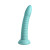 Dillio Platinum Collection Wild Thing 7 Inch Silicone Dildo, 7.0 Inch Insertable, 1.4 Inch Max Width, Teal