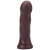 Tantus General Firm Dildo, 8.0 Inch Insertable, 2.2 Inch Max Width, Garnet