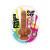 Finger Fest Flip Off Dildo, 5.3 Inch Insertable, 1.4 Inch Max Width, Tan