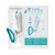 Doc Johnson Bloom Intimate Body Pump Automatic Vibrating Rechargeable, Blue/White
