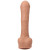 Fort Troff Uncut Thruster Mini Fuck Machine Rechargeable Remote-Controlled Silicone 8.5 Inch Thrusting Dildo, 6.75 Inch Insertable, 2.0 Inch Max Width, Tan