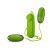 Blush B Yours Double Pop Eggs Remote-Controlled Dual Bullet Vibrator, Lime Blush B Yours Double Pop Eggs Remote-Controlled Dual Bullet Vibrator, Lime