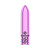 Royal Gems Glamour Rechargeable ABS Bullet Vibrator, Pink Royal Gems Glamour Rechargeable ABS Bullet Vibrator, Pink