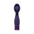Royal Gems Duchess Silicone Rechargeable Vibrator, Purple Royal Gems Duchess Silicone Rechargeable Vibrator, Purple