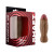 Shaft Bullet Rechargeable Realistic Silicone Mini Vibrator, Oak