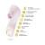 Blush Delice Fleur Clitoral Fluttering & Suction Personal Massager, Barely Purple