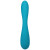 Doc Johnson This Product Sucks Rechargeable Bendable Dual Ended Silicone Sucking Clitoral Stimulator & G-Spot Vibrator, Teal