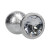 Ouch! International New York Collection Metal Anal Plug Set, Silver Ouch! International New York Collection Metal Anal Plug Set, Silver