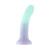 Adam & Eve Ombre Curve Liquid Silicone Dildo, 6.0 Inch Insertable, 1.3 Inch Max Width
