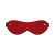 Rouge Fetish Play Vegan Blindfold, Red