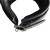 Rouge Leather Padded Collar, Black